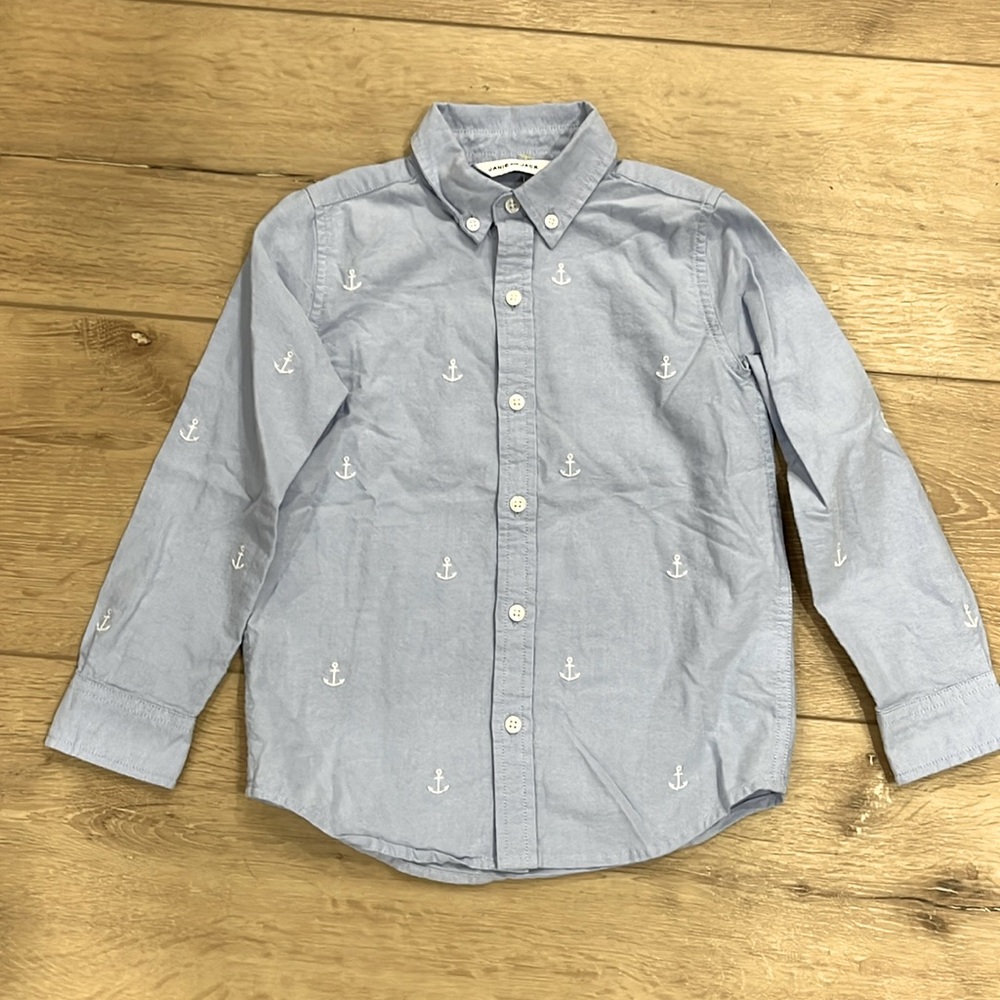 Janie and Jack Boys Button up Shirt